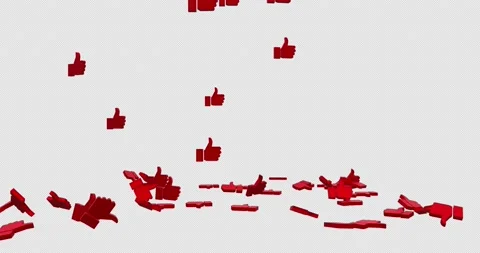 Like - Symbol Animation Stock Footage 154206707