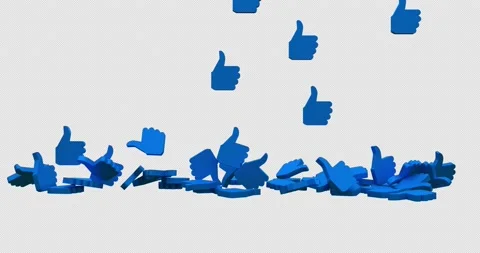 Like - Symbol Animation Stock Footage 154206722