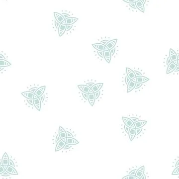 Symbol astrological glyph seamless pattern Stock Illustration