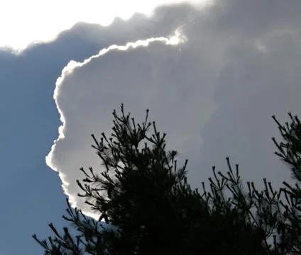 Symbol in the cloud Stock Photos
