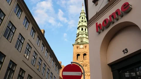 Symbol of Copenhagen Stock Footage 218256993