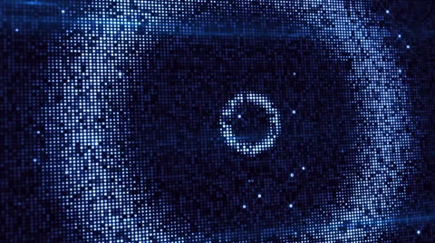 Symbol on digital screen Stock Footage 54918752