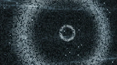 Symbol on digital screen Stock Footage 54918990