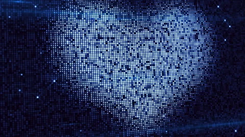 Symbol on digital screen Stock Footage 54919085