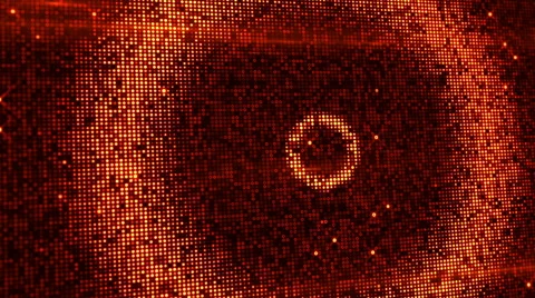 Symbol on digital screen Stock Footage 54919098