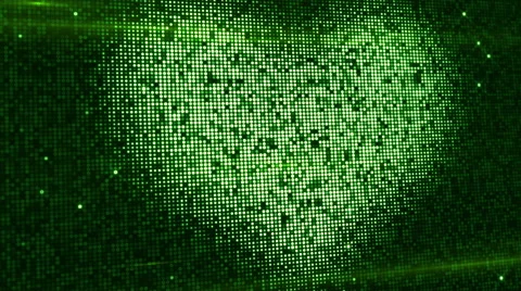 Symbol on digital screen Stock Footage 54919204