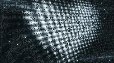 Symbol on digital screen Stock Footage 54919321