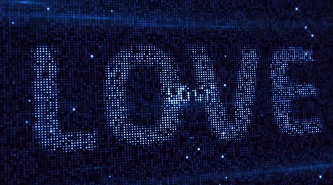 Symbol on digital screen Stock Footage 54919370