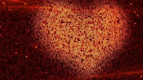 Symbol on digital screen Stock Footage 54919393