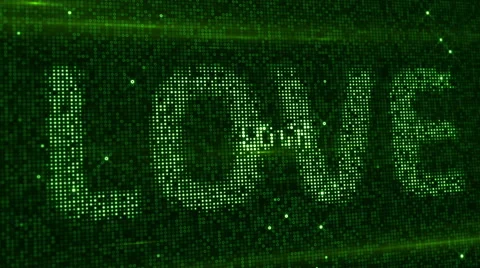 Symbol on digital screen Stock Footage 54919430