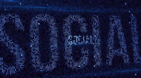 Symbol on digital screen Stock Footage 54919535