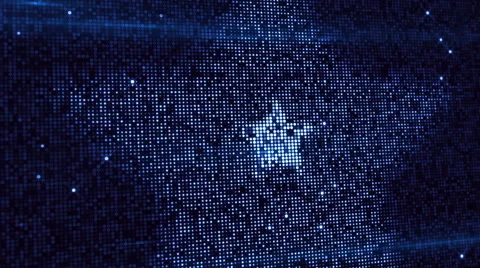 Symbol on digital screen Stock Footage 54919735