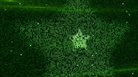 Symbol on digital screen Stock Footage 54919790