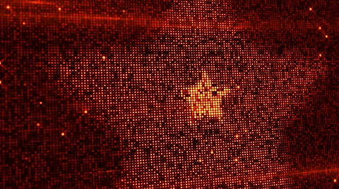 Symbol on digital screen Stock Footage 54920021