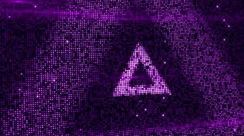 Symbol on digital screen Stock Footage 54920157