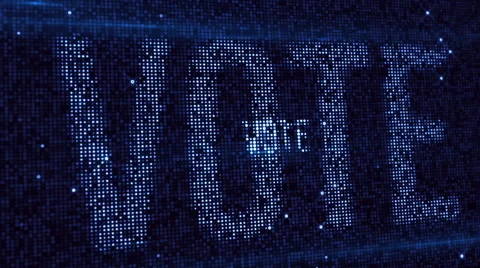 Symbol on digital screen Stock Footage 54920339