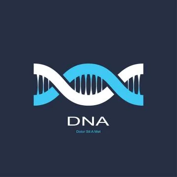 Symbol of dna Stock Illustration