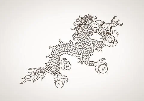 Symbol from the flag of Bhutan Illustrazione stock