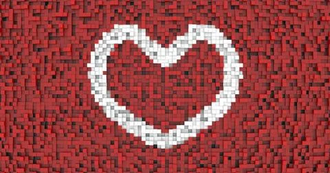 Symbol - Heart. Stock Illustration