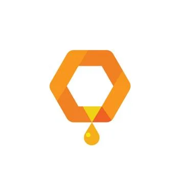 Symbol of honey Stock Illustration