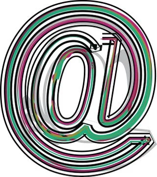 Symbol illustration Stock-Illustration