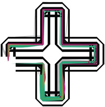 Symbol illustration Stock Illustration