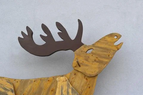 Symbol image of a deer Stock Photos