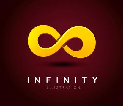 The symbol of infinity Stock Illustration