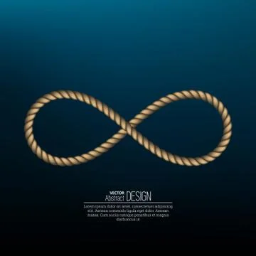 Symbol infinity twisted イラスト素材