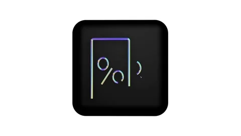 A symbol information on a smartphone screen about discounts.l Stock Footage 170475235