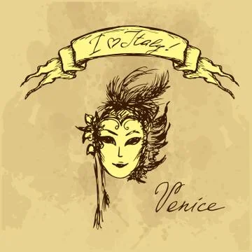 The symbol of Italy Stock Illustration