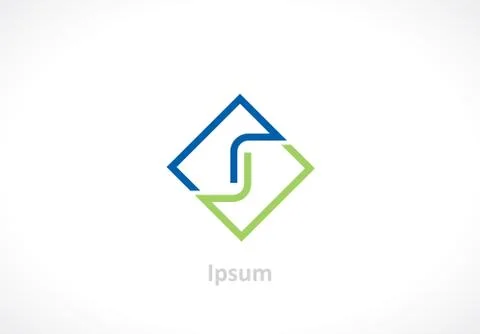 Symbol of letter s Stock Illustration