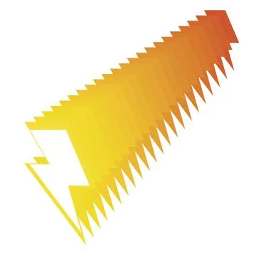 Symbol of lightning Stock Illustration