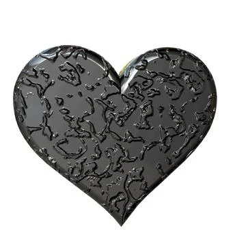 Symbol made in the form of a heart Stock Illustration