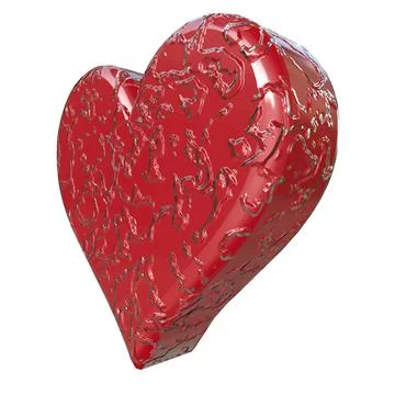 Symbol made in the form of a heart Stock-Illustration