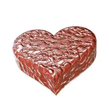 Symbol made in the form of a heart Stock Illustration