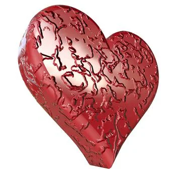 Symbol made in the form of a heart Stock-Illustration