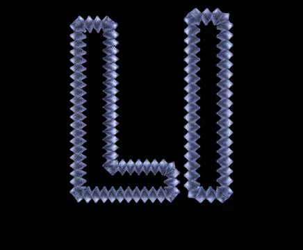 Symbol from a metal spring Stock Illustration