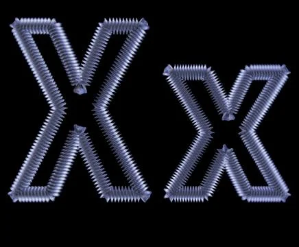 Symbol from a metal spring Stock Illustration