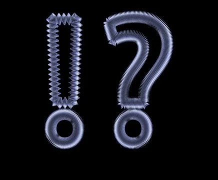 Symbol from a metal spring Stock Illustration