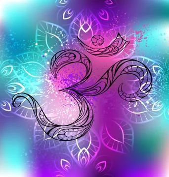 Symbol Om Stock Illustration