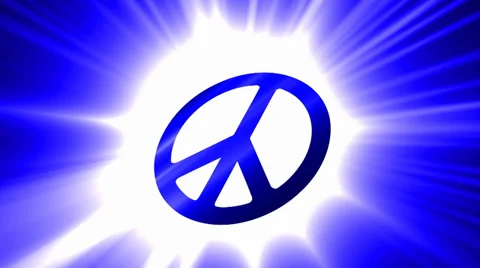 Symbol of peace Stock Footage 33178181