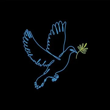 Symbol of peace Illustrazione stock