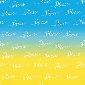 Symbol of peace pattern Stock Illustration