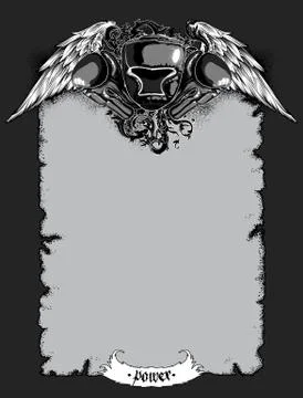 Symbol of the power Stock Illustration