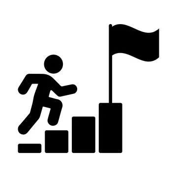 A Symbol of Progress and Achievement Illustrazione stock