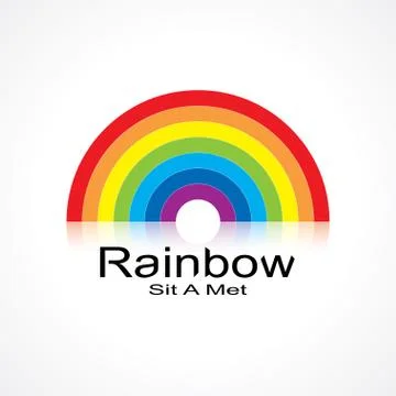 Symbol rainbow Stock Illustration