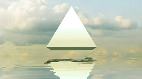 Symbol relections 002-1 loop Stock Footage 303857