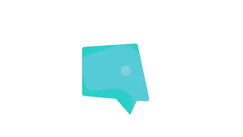 Symbol representing the absence of chat options or features. Stock Footage 332199490