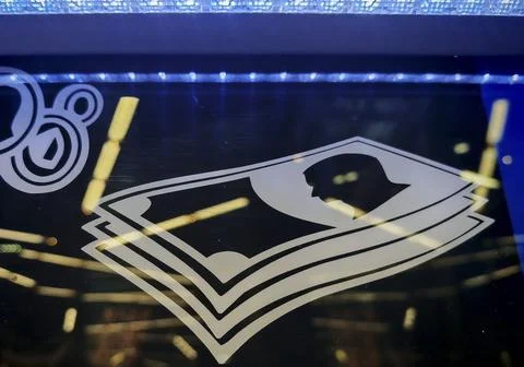 Symbol for a robot and artificial intelligence 스톡 사진